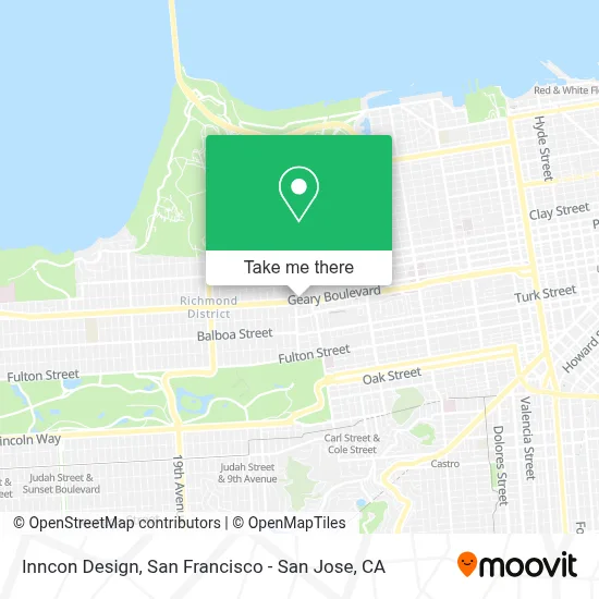 Inncon Design map