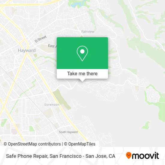 Safe Phone Repair map