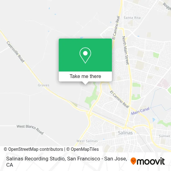 Salinas Recording Studio map