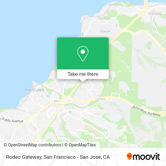 Rodeo Gateway map