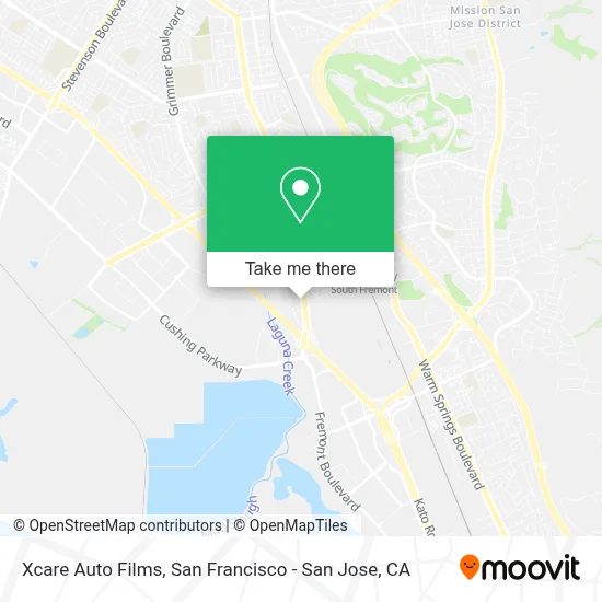 Xcare Auto Films map