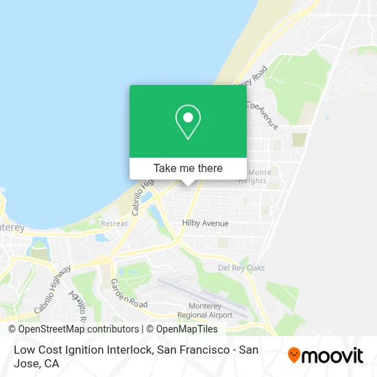 Low Cost Ignition Interlock map