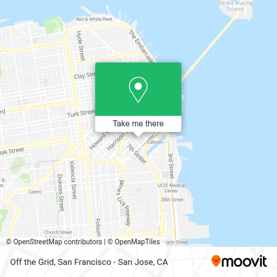Off the Grid map