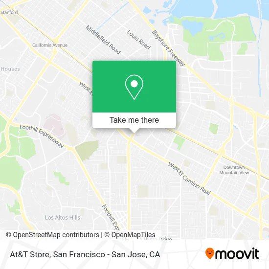 At&T Store map