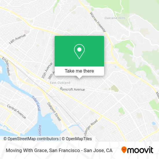 Moving With Grace map