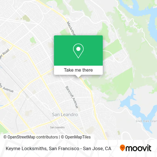 Keyme Locksmiths map