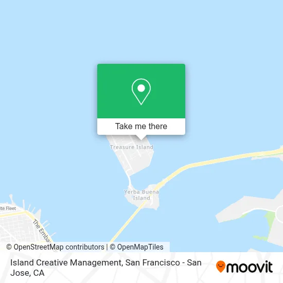 Island Creative Management map