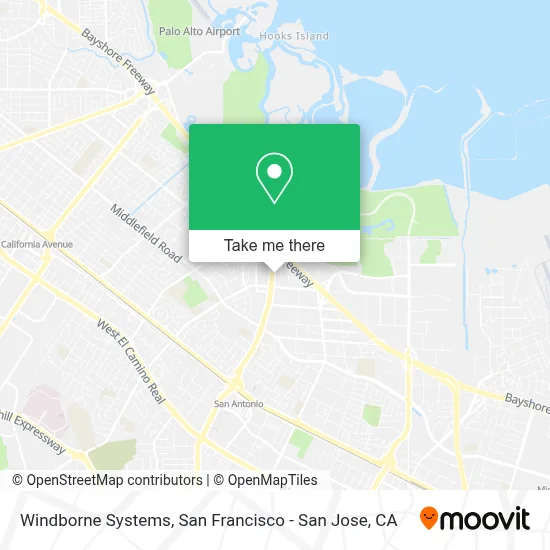 Windborne Systems map