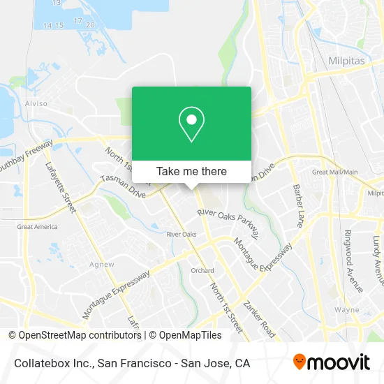 Collatebox Inc. map