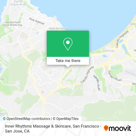 Inner Rhythms Massage & Skincare map
