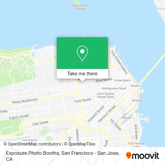 Exposure Photo Booths map