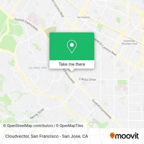 Cloudvector map