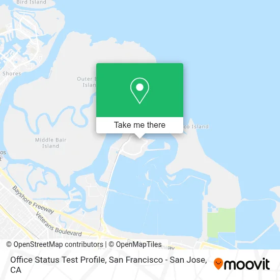 Office Status Test Profile map