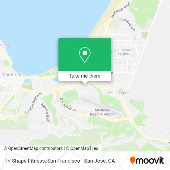In-Shape Fitness map