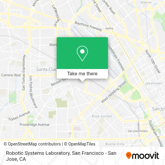 Robotic Systems Laboratory map