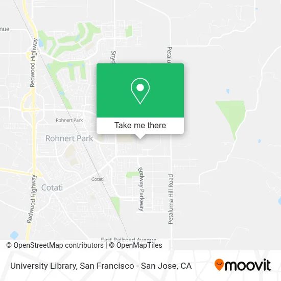 University Library map