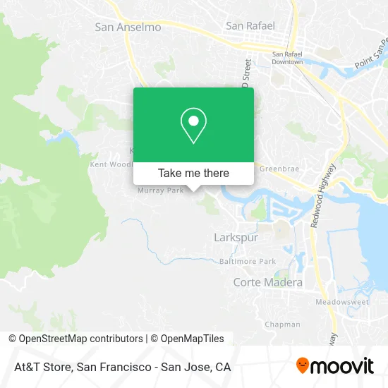 At&T Store map