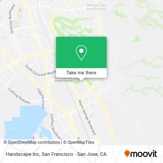 Handscape Inc map