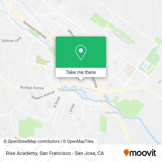 Rise Academy map