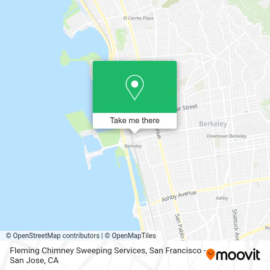 Fleming Chimney Sweeping Services map