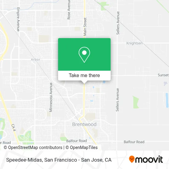 Speedee-Midas map