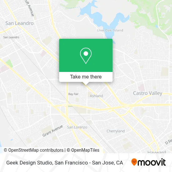 Geek Design Studio map