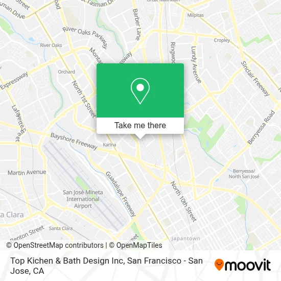 Top Kichen & Bath Design Inc map
