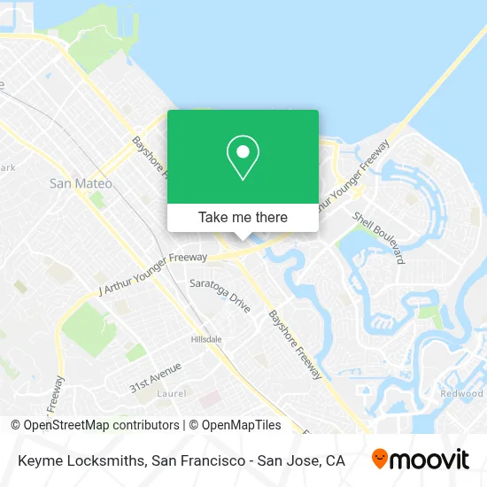 Keyme Locksmiths map