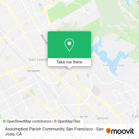 Assumption Parish Community map