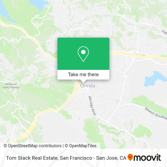 Tom Stack Real Estate map