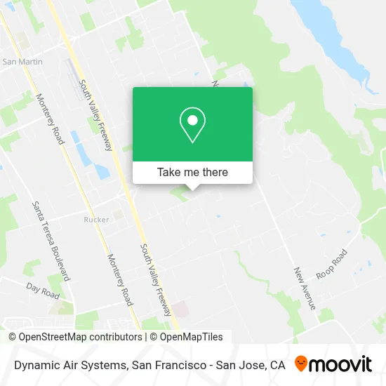 Dynamic Air Systems map