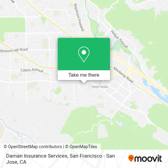 Daman Insurance Services map