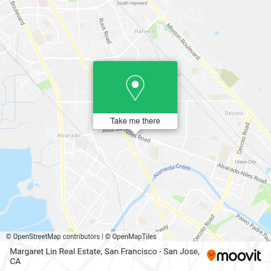 Margaret Lin Real Estate map
