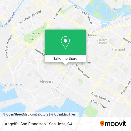 Angelfit map