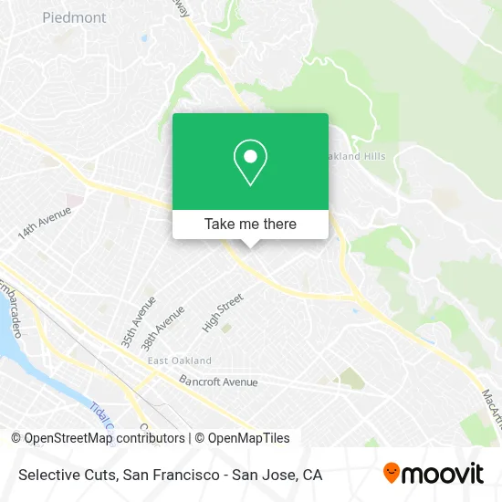 Selective Cuts map