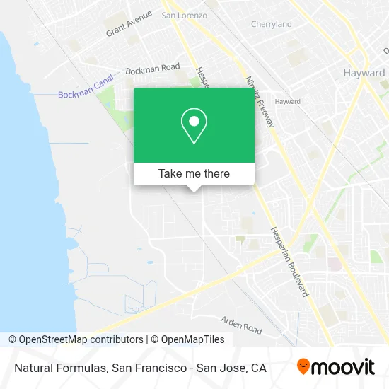 Natural Formulas map