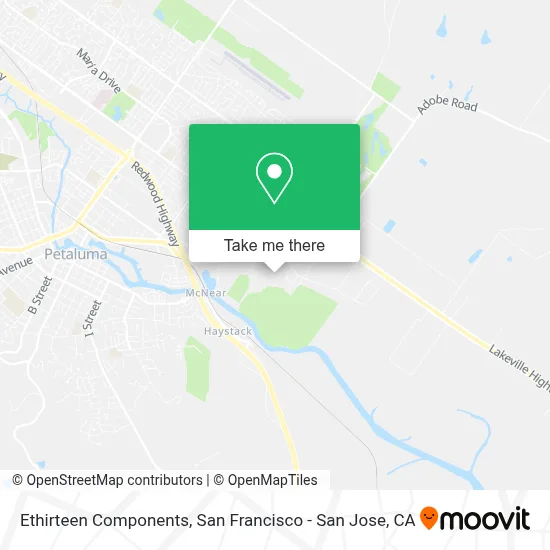 Ethirteen Components map