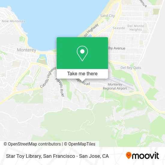 Star Toy Library map