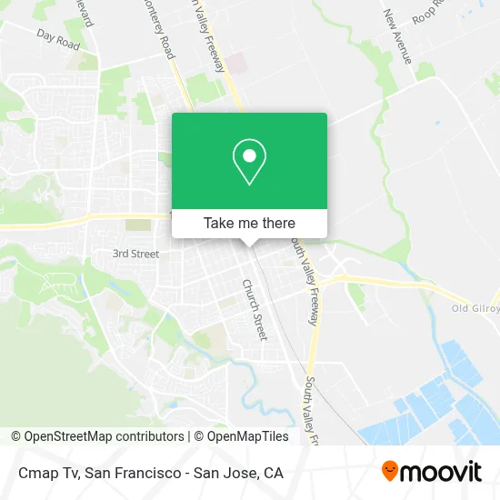 Cmap Tv map
