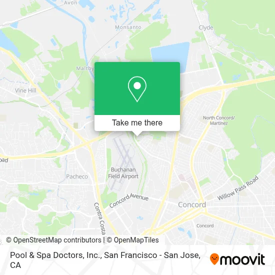 Pool & Spa Doctors, Inc. map