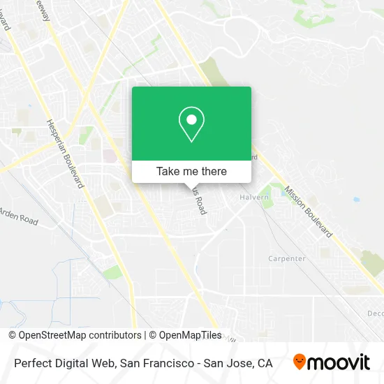 Perfect Digital Web map