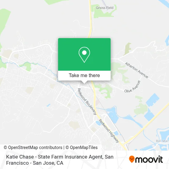 Katie Chase - State Farm Insurance Agent map