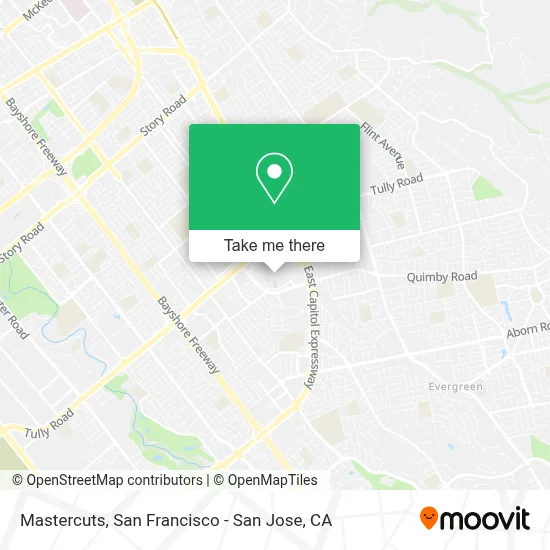 Mastercuts map