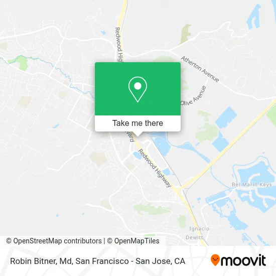 Robin Bitner, Md map
