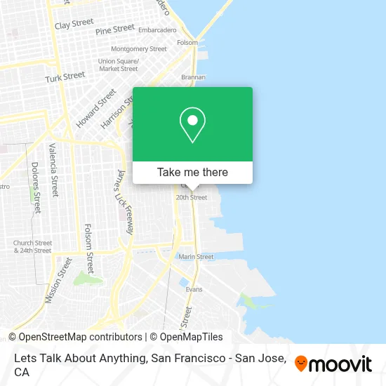 Lets Talk About Anything map