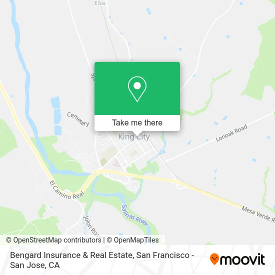Bengard Insurance & Real Estate map