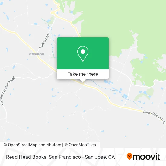 Read Head Books map