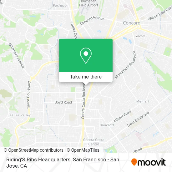 Riding’S Ribs Headquarters map