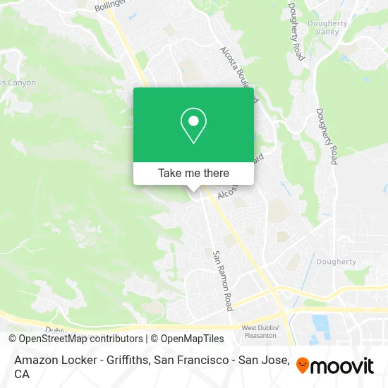 Amazon Locker - Griffiths map