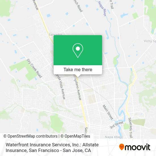 Waterfront Insurance Services, Inc.: Allstate Insurance map